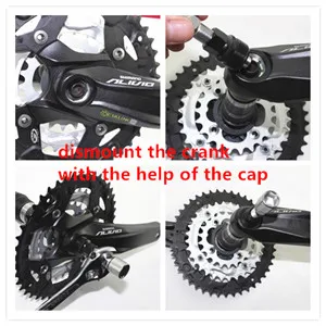 Инструменты для ремонта велосипеда, Нижний Кронштейн BB, набор для снятия коленей, инструменты для велосипедной цепи