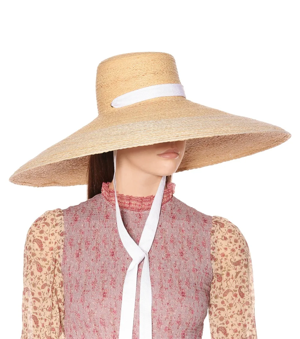 01907-hh7369 Новая летняя ручная работа raffia grass wind brim Женская солнцезащитная Кепка Женская Праздничная пляжная шапка для отдыха