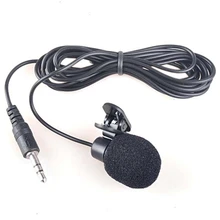 Мини 3,5 мм микрофон Hands Free петличный микрофон проводной зажим для компьютера ПК Iphone смартфон Micro Cravate Mikrofon