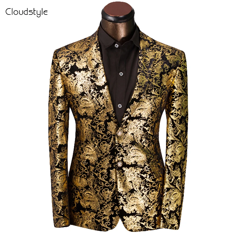 2018 Luxury Men Suit Tuxedo Blazer Slim Fit Suit Unique Mens Male ...