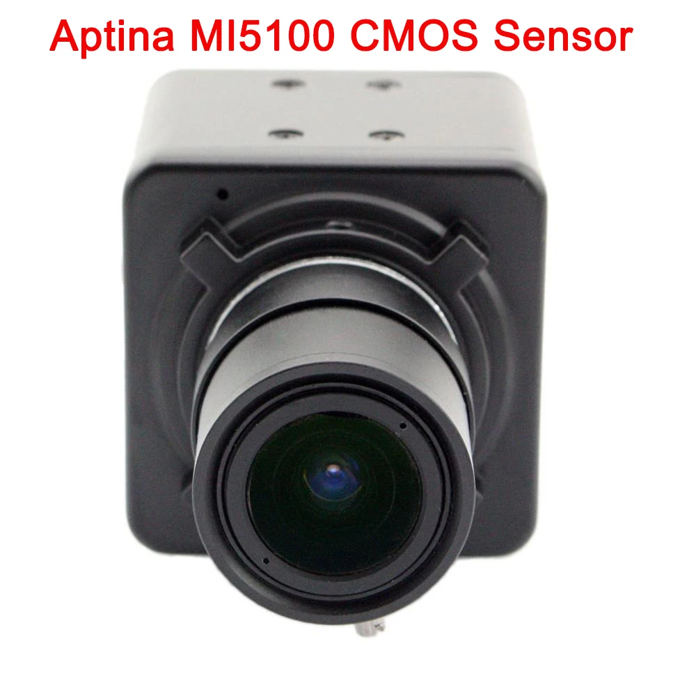 5 МП Aptina MI5100 высокий 30fps 1080P 2 8 12 мм CS крепление ручной зум варифокальная USB веб