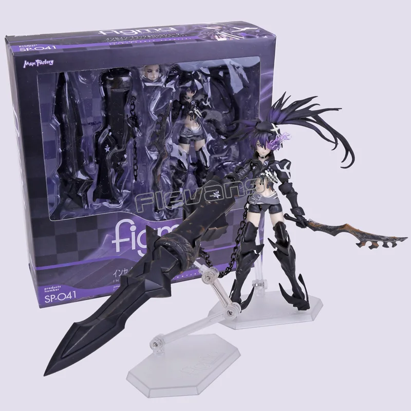 

Anime Insane Black Rock Shooter Figma SP-041 PVC Action Figure Collectible Toy 16.5cm