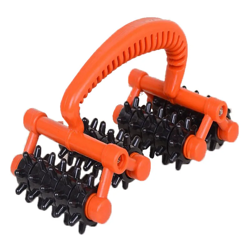 

2019 Hot droppshiping Manual Lymphatic Massage Systemic Acupoint Foot Roller Massager Ball Cervical Vertebra Massage Wheel MFJ99