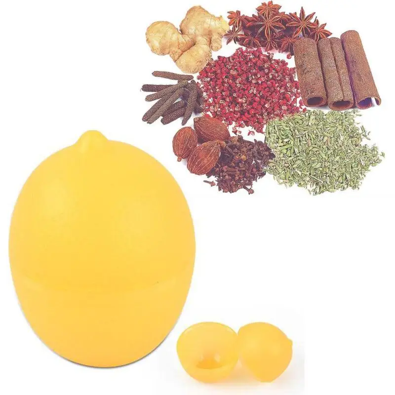 Buy 1PC Lemon Shape Dining Container Storage Boxes