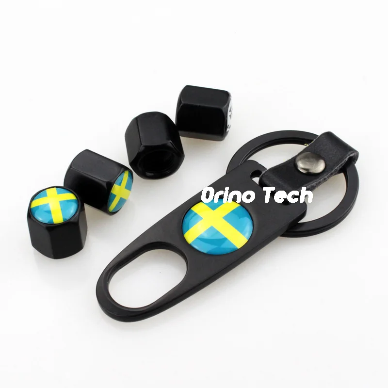 Sweden Flag Valve Cap-2
