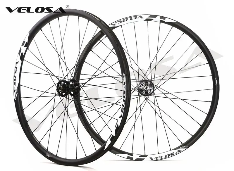 Excellent 1330g,super light 27.5inch / 650b MTB XC hookless carbon wheels 27.5" velosa MC3.0 mountain bike XC wheelset tubeless ready 9