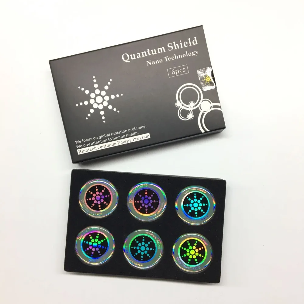 6pcs Quantum Shield Sticker Mobile Phone Sticker For Cell