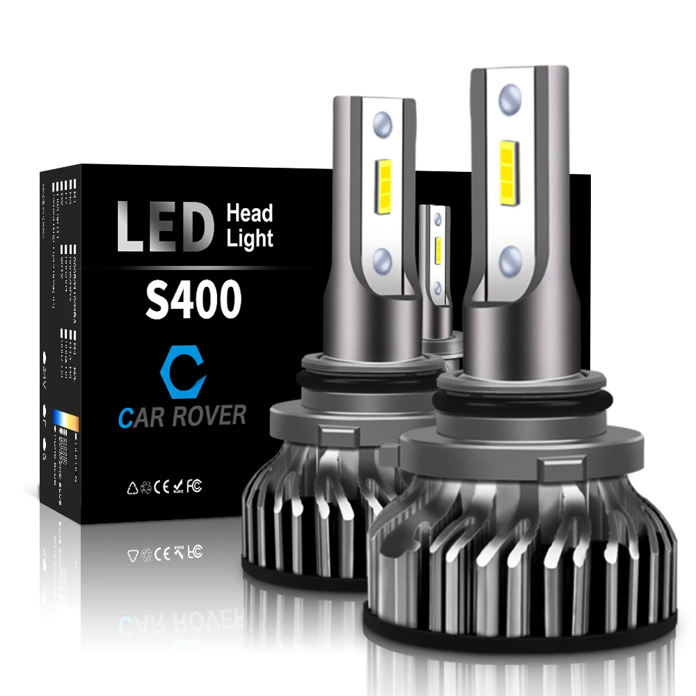 

2019 New 2PCS H7 LED 10000LM/PAIR Mini Car Headlight Bulbs H1 LED H7 H8 H9 H11 Headlamps Kit 9005 HB3 9006 HB4 Auto LED Lamps