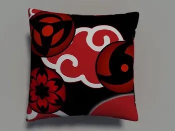 

Suef Anime manga Naruto Itachi Sharingan Anime two sided Pillow Cushion Case Cover 320