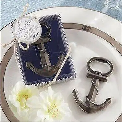 

DHL Free shipping,150 Pcs/lot Vintage Antique Style Nautical Ships Boat Anchor Beer Bottle Opener Wedding Favors