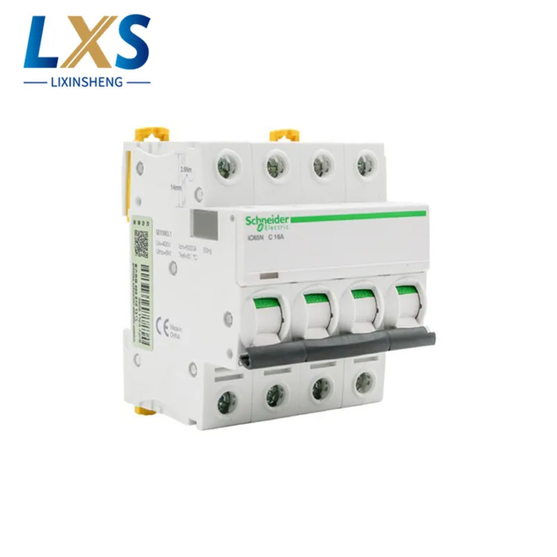 Миниатюрный автоматический выключатель Schneider IC65N Тип C Acti9 1P 2P 3P 4P|Автоматические