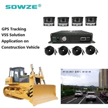 4CH Full D1 gps Мобильный Автомобильный видеорегистратор Система видеонаблюдения MDVR комплект системы видеонаблюдения