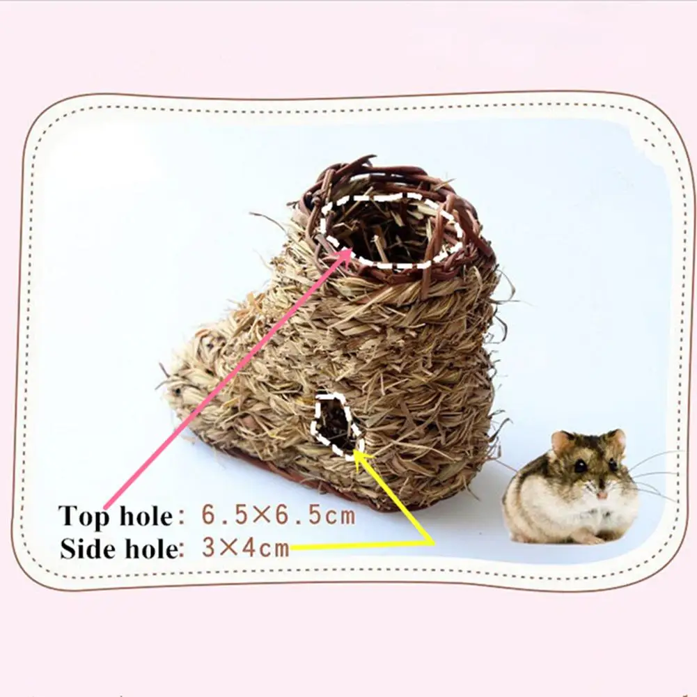 ハムスター巣わらじハムスターかじるかむおもちゃ靴形の巣手作りプレーテッドスリッパ家 Cages Aliexpress ハムスター巣わらじハムスターかじるかむおもちゃ靴形の巣手作りプレーテッドスリッパ家 Cages Aliexpress