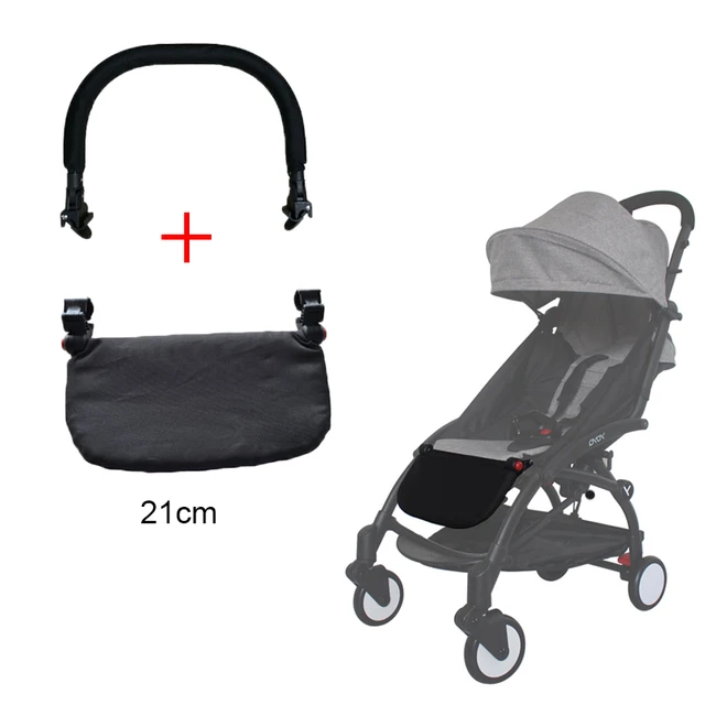 21cm Stroller Footrest Baby Stroller Accessories Bumper Bar Handrest Hook for Yoyo Yoya I.BELIEVE Pram Armres - AliExpress