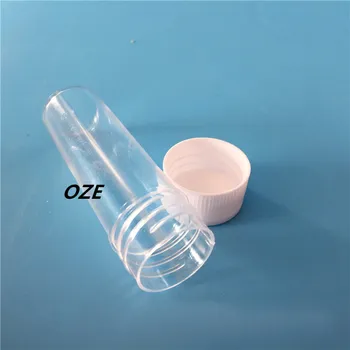 

50PCS Lab 25mm Diameter Clear Plastic Cell Culture Test Tube Replacement
