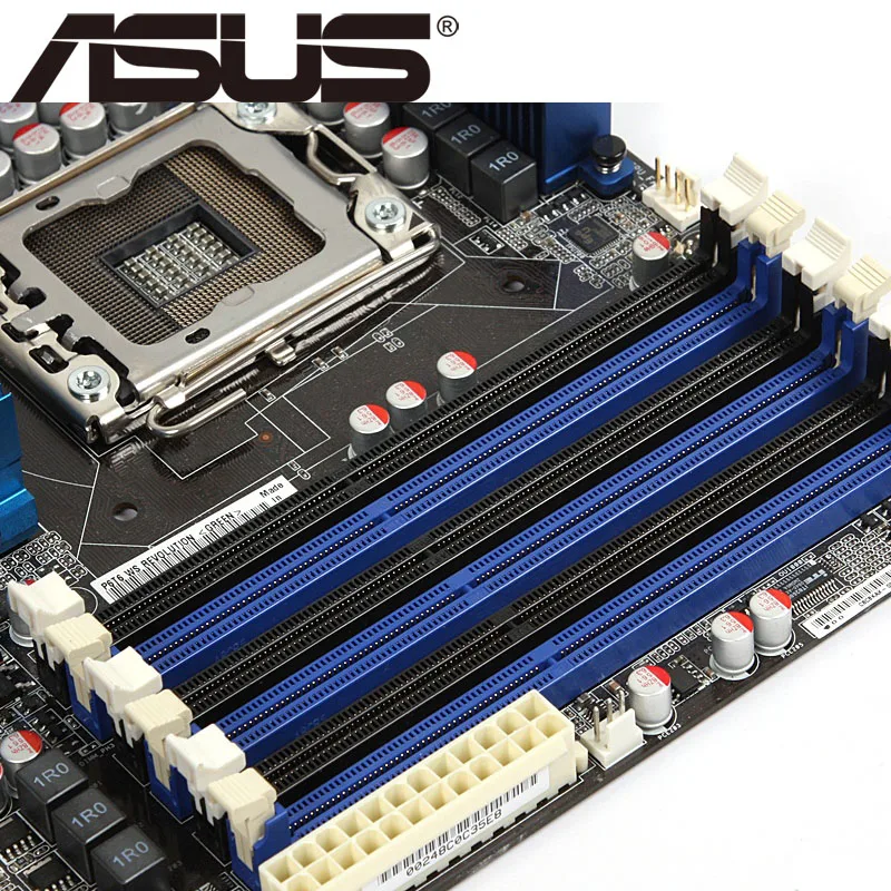 Материнская плата Asus P6T6 WS Revolution X58 Socket LGA 1366 i7 Extreme DDR3 24G ATX UEFI BIOS оригинальная