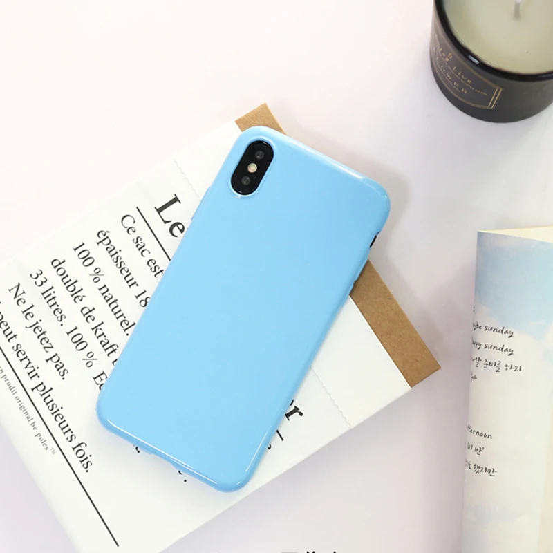 Роскошный мягкий силиконовый чехол для iPhone 6 s 6S 7 7S 8 Plus 5 5S 5SE iPhone X 10 6plus 6splus 7plus 8 Plus чехол для сотового телефона из ТПУ