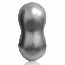 Yoga Supplies Explosion-proof Yoga Peanut Ball Fitness Rehabilitation Physical Therapy Ball-Gray