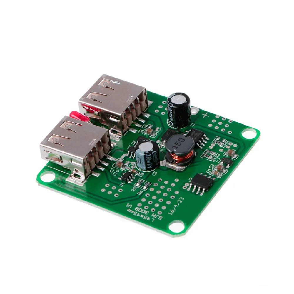 5V 2A + 9V DC солнечная панель Внешний аккумулятор USB регулятор заряда напряжения