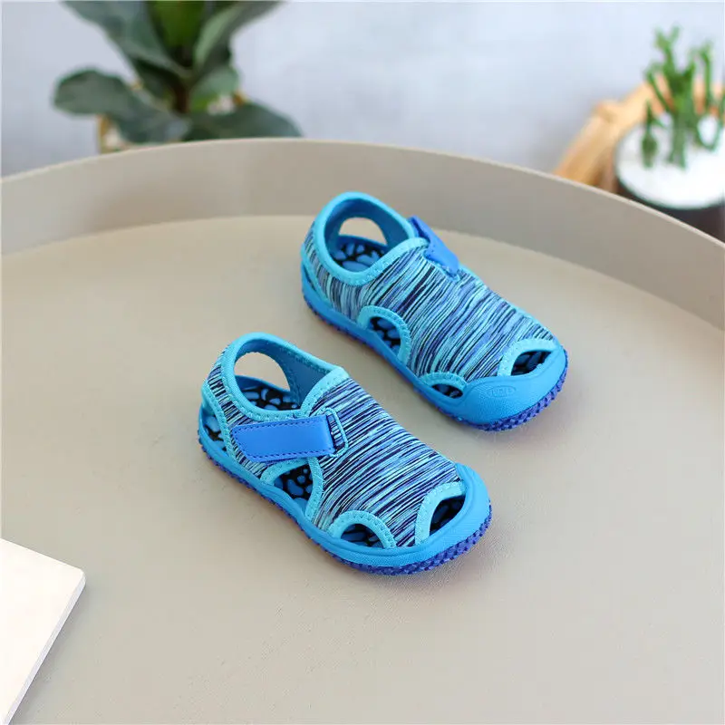 

New Fashion Summer Baby Girls Sandals Flat Heels Cut-Outs Beach Shoes Kids Sandals Children Boy Shoes