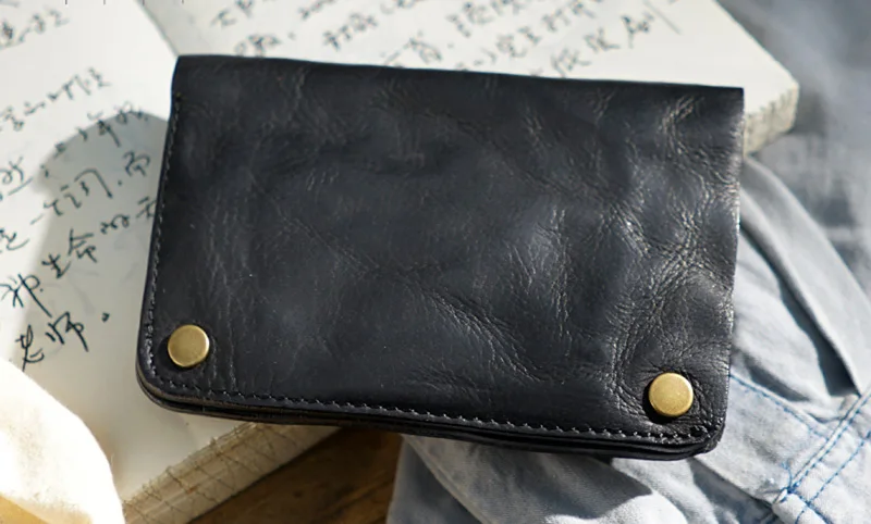 AETOO The original male money lady makes the old leather handmade leather, eighty percent off retro wallet, simple wallet