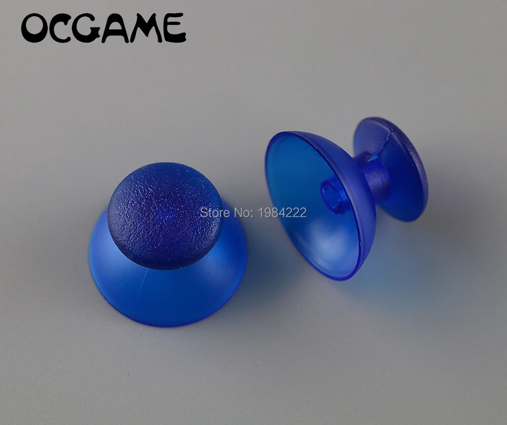 

5pcs/lot 5 colors transparent 3D Analog ThumbSticks Caps Thumb Sticks mushroom cap for PS3 game Controller gamepad OCGAME