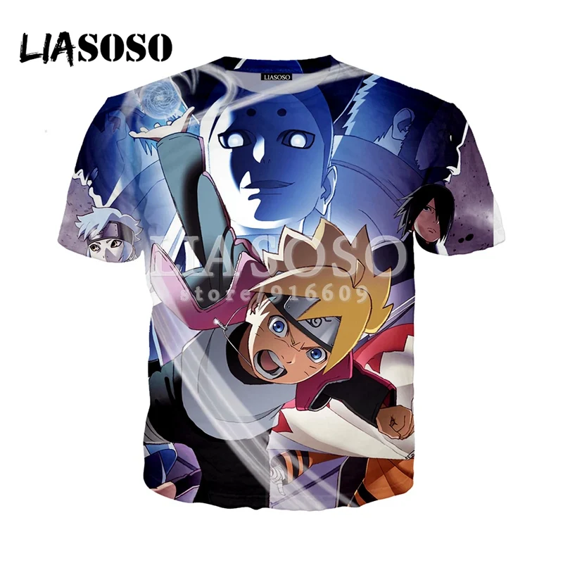 

LIASOSO NEW Anime Uzumaki Boruto Himawari Hinata Naruto 3D Print T shirt/Hoodie/Sweatshirt Hipster Cosplay Unisex tshirt X047