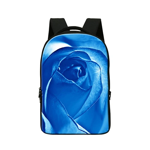 Смарт-молодежный рюкзак с внутренним карманом для колледжа, модные сумки для девочек подростков, 3D роза рюкзак, 14 дюймов Сумка для ноутбука - Цвет: Прозрачный