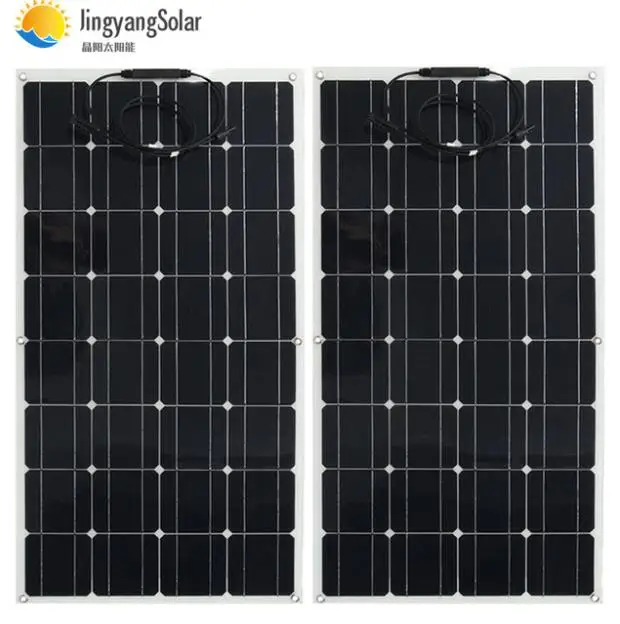 

solar panel 300w 12V volt panel solar flexible monocrsytalline solar cell for car rood marine solar battery 12v/24v 200w 400w