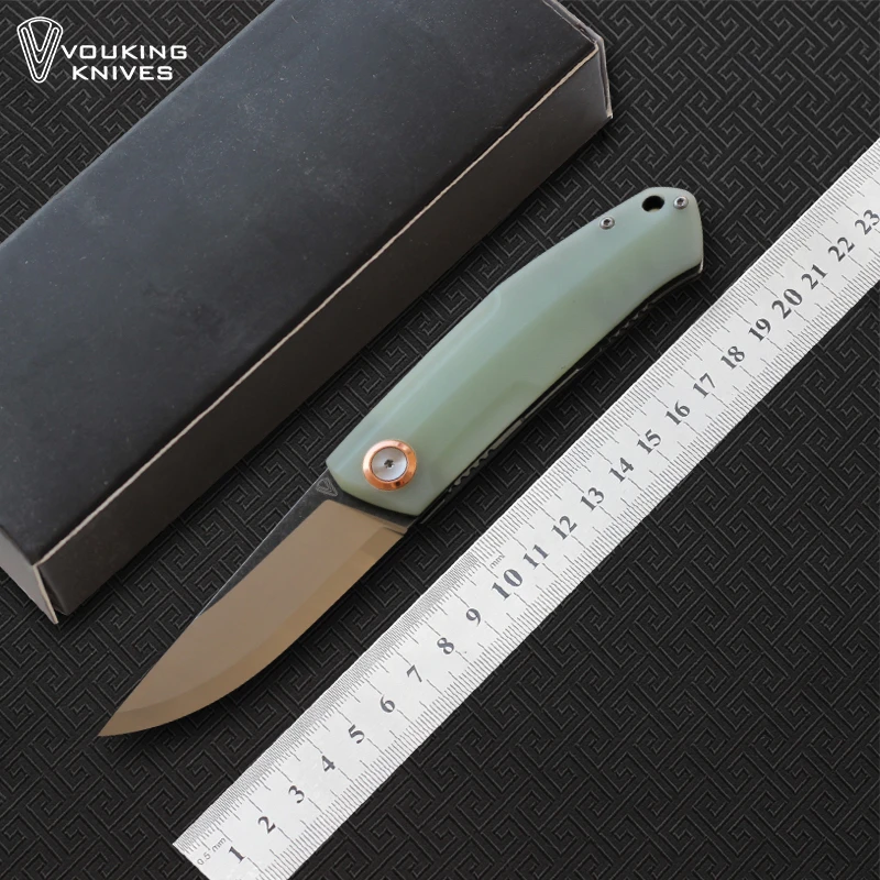 NEW VOUKING G02 folding blade knives Blade:12C27N(Satin