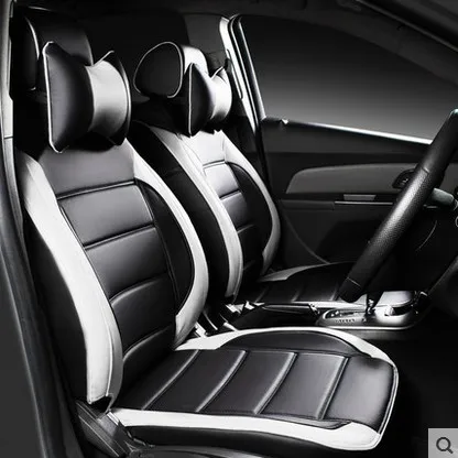  leather customize car seats covers auto cushion set for skoda octavia fabia supurb rapid yeti seat 