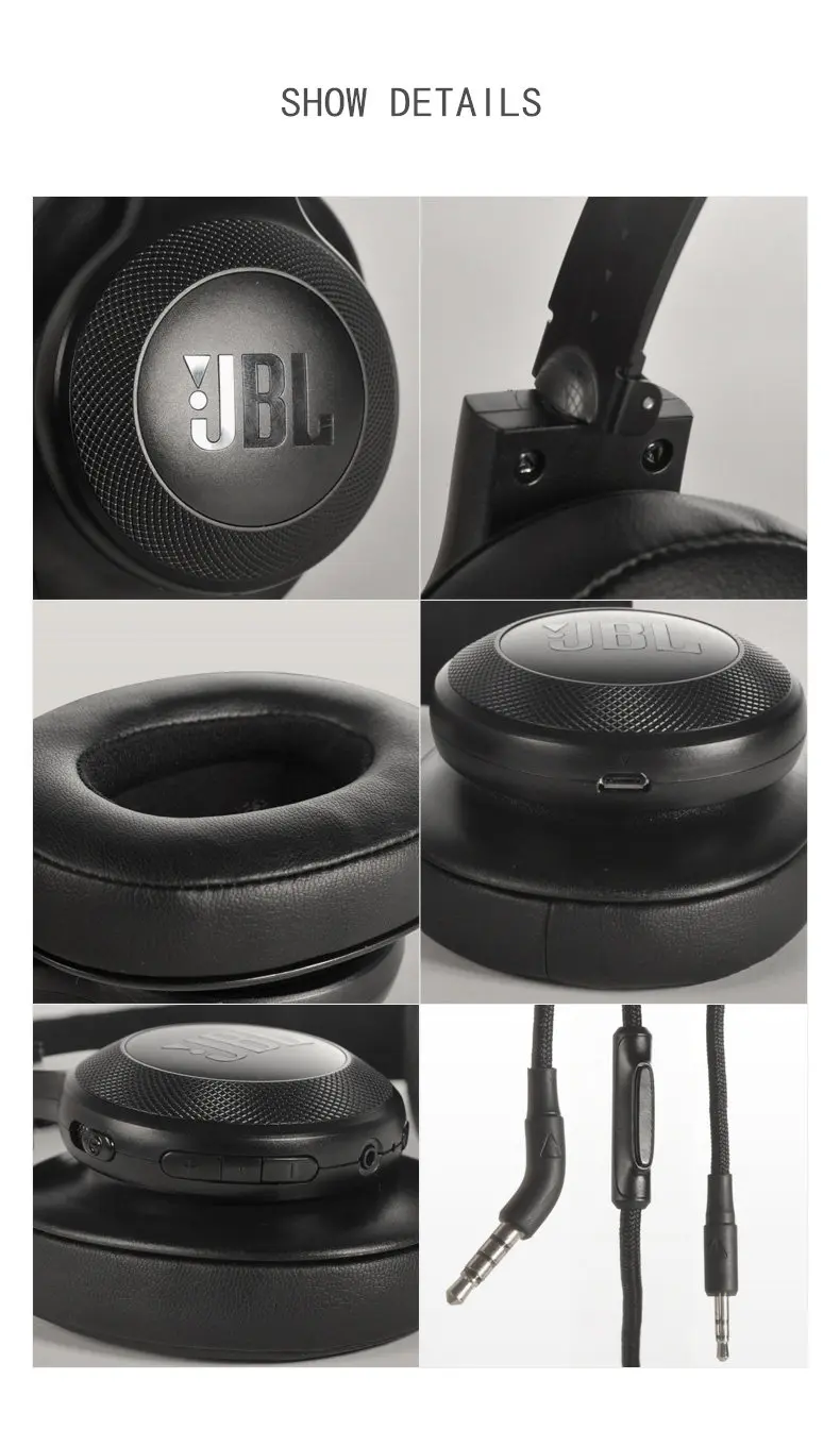 JBL E55BT гарнитура Bluetooth беспроводные наушники проводные наушники портативные музыкальные HIFI бас наушники с микрофоном