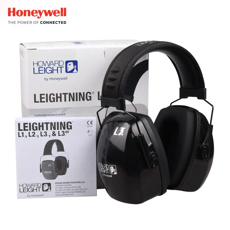 Honeywell L3 Soundproof Earmuffs Anti-noise Ear Protector Noise Reduction Comfortable Ear Muff for Travel Sleep Study Work Shoot 5