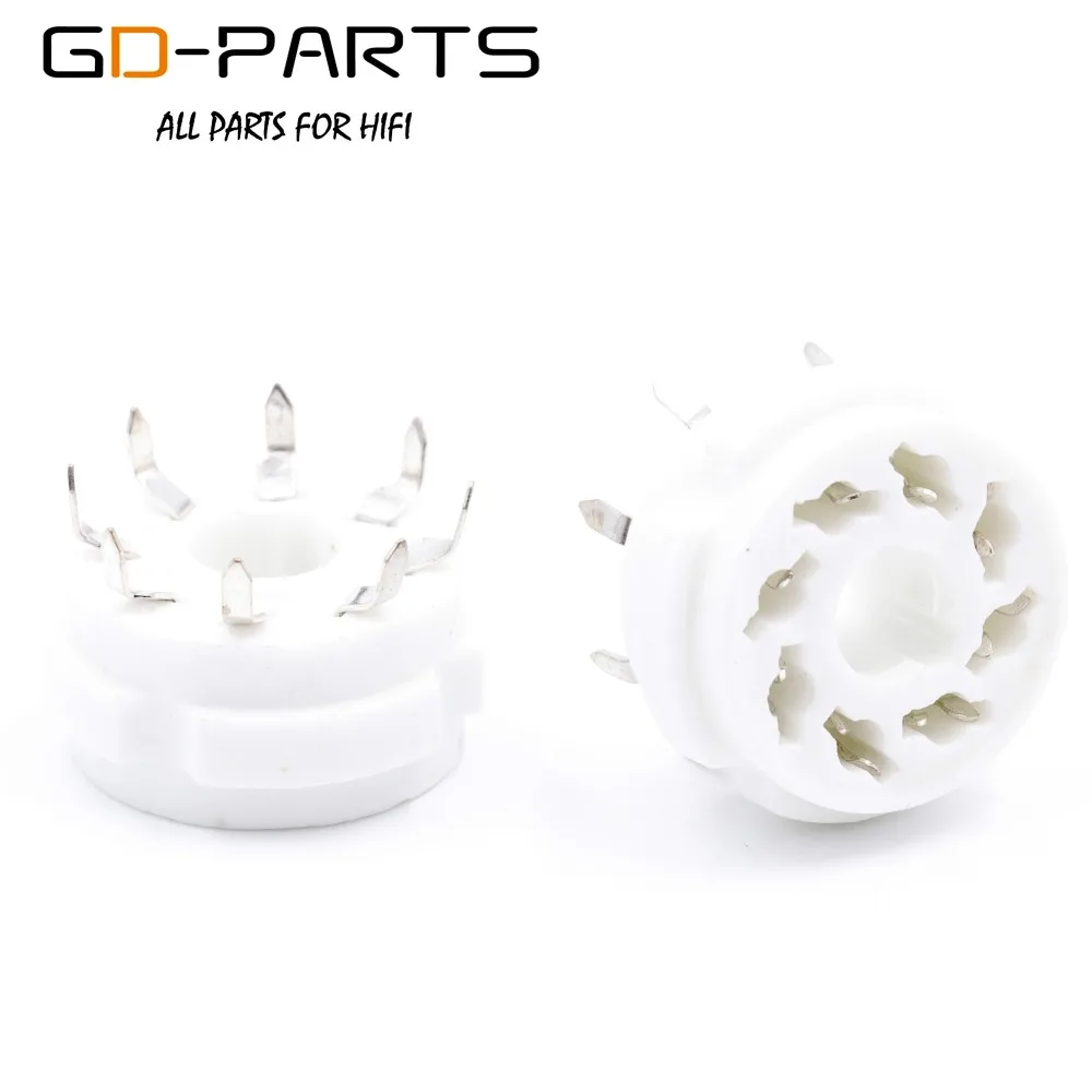 GD-PARTS 1 шт. 8pin Восьмиканальный ламповая панель база для EL34 KT88 KT66 6550 KT120 274B 5AR4 6SN7 6V6 6L6 6CA7 588 1 предмет B крепление