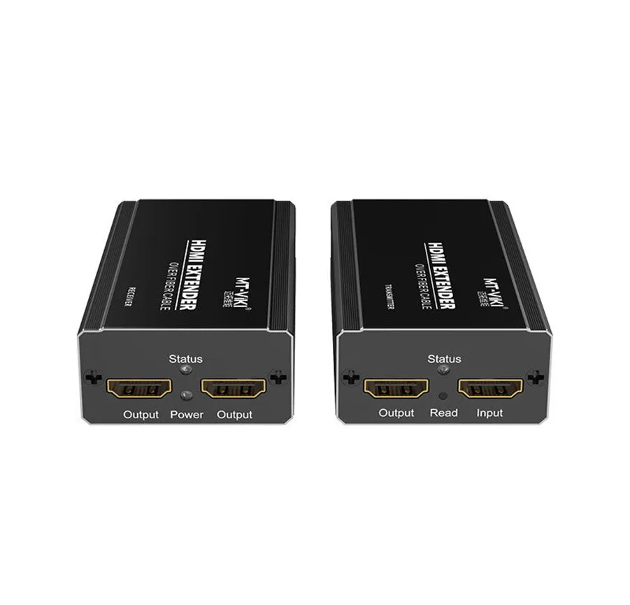 

Hot MT-Viki 1km HDMI Extender over Optic Fiber 4Kx2K 1080p Video Audio Transmitter Receiver One Pair MT-ED07