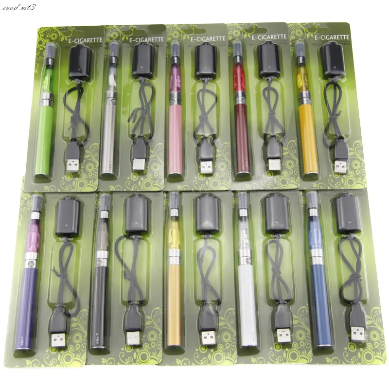 

10pcs/lot EGO ce4 Vape Blister Kit EGO Ce4 Electronic Cigarette Atomizer 1.6ml E cigarette Hookah battery E Cig for E Liquid pen