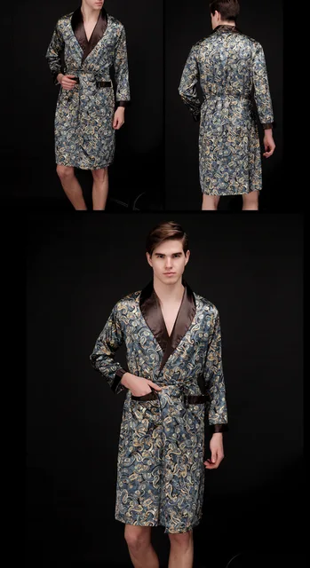 Mężczyźni lato Paisley Print jedwabne szaty męskie Senior satyna Sleepwear satynowe piżamy długie kimono szlafrok szlafroki dla mężczyzn tanie tanio Robes Kołnierz skrętu Paisley jedwabny płaszcz Ogólne Poliester Mikrofibra Drukowania męski szlafrok Koszula nocna męski starszy satyna Sleepwear Mężczyźni lato Paisley Print jedwabne szaty męskie Senior satyna Sleepwear satynowe piżamy długie kimono szlafrok szlafroki dla mężczyzn tanie tanio Robes Kołnierz skrętu Paisley jedwabny płaszcz Ogólne Poliester Mikrofibra Drukowania męski szlafrok Koszula nocna męski starszy satyna Sleepwear