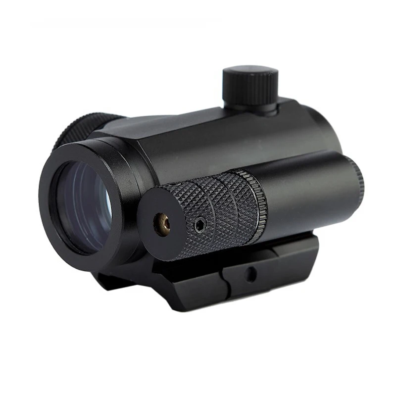 HD22B ar 15 M4 accessories tactical airsoft  rifle 1x22 red dot scope green reflex sight fits 20mm picatinny rail for hunting (1)