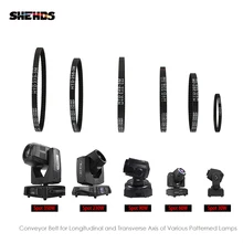 SHEHDS движущаяся головка луч светильник XY ось Закрытая 2GT петля ремня ГРМ резина для точки 230 Вт/350 Вт/90 Вт/60 Вт/30 Вт синхронный ремень запчасти
