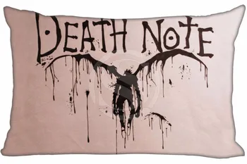 

Hot Sale Death Note Anime #8 Pillowcase Custom Zippered Rectangle Pillow Cover Cases WT#905&P10 Size 35x45cm