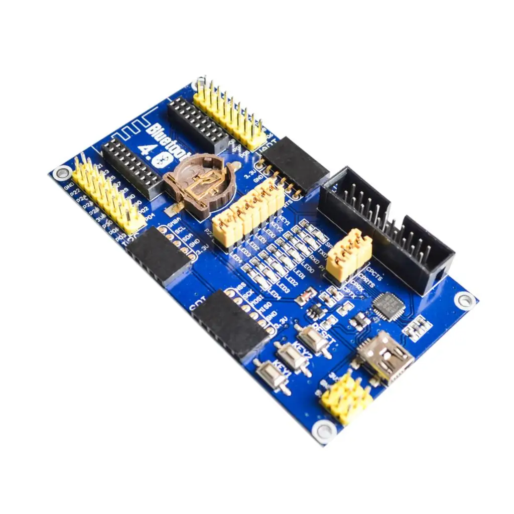 

ble4.0 development board backplane to be equipped for the Bluetooth module nRF51822 nRF51822 core board