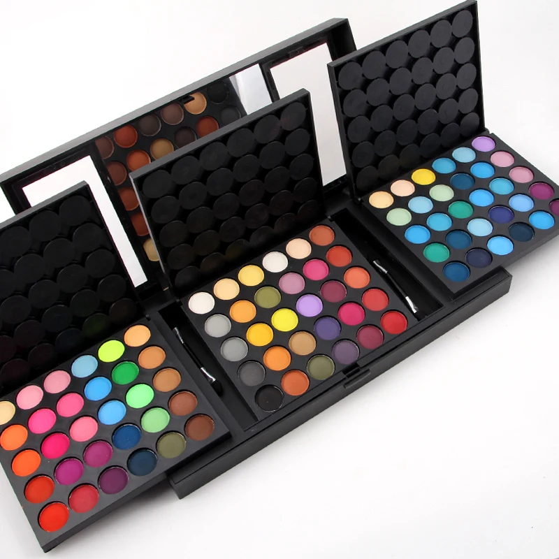 

Professional SELAMY Lady Eye Shadow Palette 180 Color Choices Easy Wearing Long Lasting Natural Matte Cosmetics Kit 301-018SM