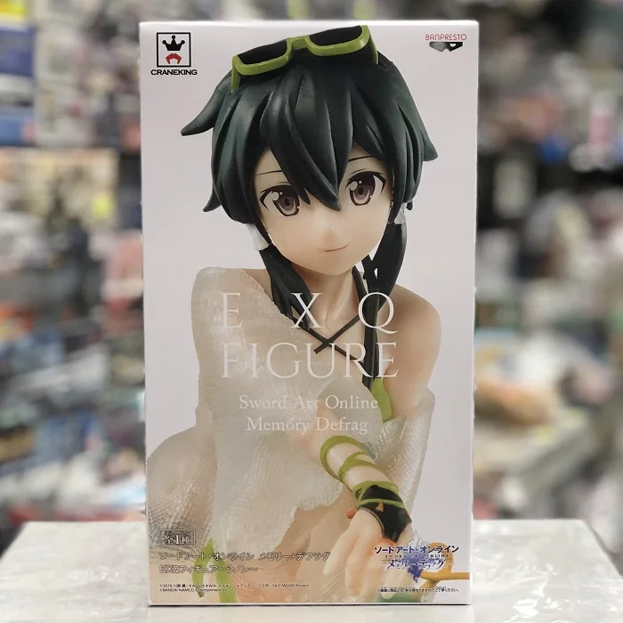 

WSTXBD Original BANPRESTO EXQ Sword Art Online Memory Defrag PVC Figure Toys Figurals Model Dolls Brinquedos