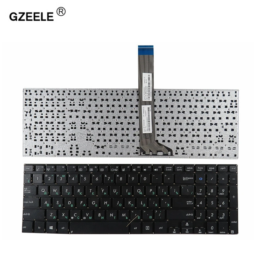  GZEELE russian laptop keyboard For Asus VivoBook K551 K551L K551LA K551LB K551LN V551 V551LN notebo