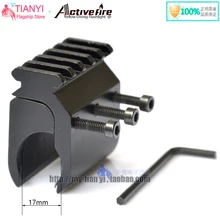 torch Aluminum alloy gun mount 17-30mm Ring Flashlight rifle Scope Laser Mount 20mm rail scope Mount gun hunting accessories