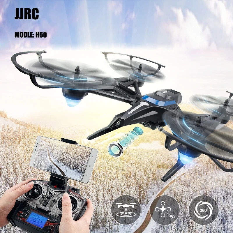 JJRC Original H50 H50CH 2 H50WH H50GH With 2M 720P HD WiFi Graphics Camera Remote Helicopter