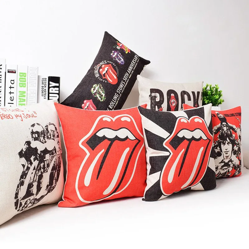 Kiwiberry Mordern Style Square Decorative Cushion Make Up Pillow Home Decor Textile 45X45CM Funk Pop