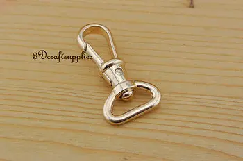 

Lobster Clasps Clips Claw purse hooks Swivel snap hook gold 12 mm 8pcs AC74