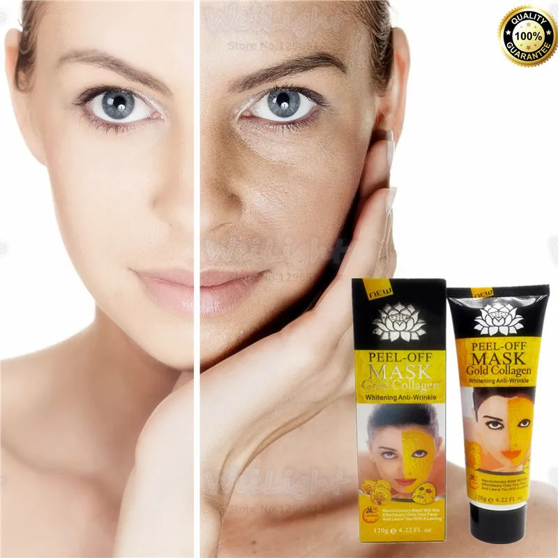 120ml Gold Powder Mask For all skin type Deep Clean Whitening Hydrating