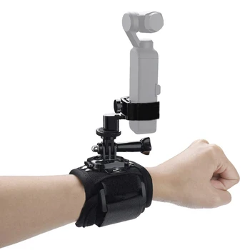 

Fixed Base Mount Adapter for Osmo Pocket Action Camera Hand and Wrist Strap for DJI Osmo Pocket Accessories GoPro Expansion Kit
